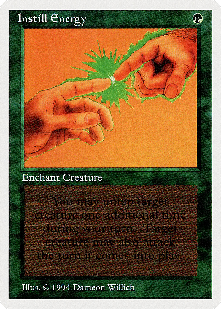 Instiller de l'énergie [Summer Magic / Edgar] 