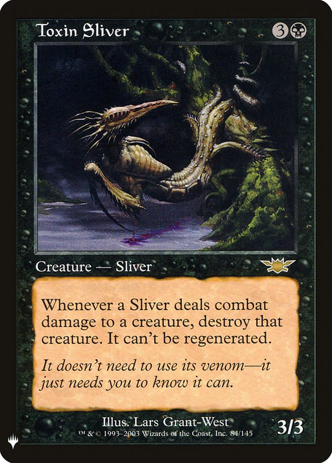 Toxin Sliver [Mystery Booster] - Trinity Hobby