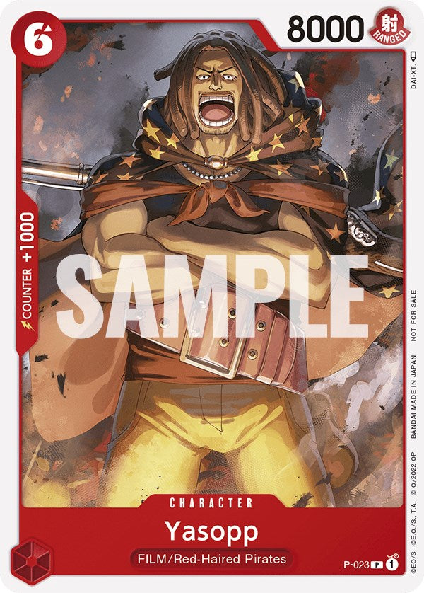 Yasopp (One Piece Film Red) (P-023) - [One Piece Promotion Cards] - Trinity Hobby