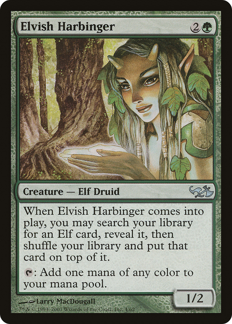 Elvish Harbinger [Duel Decks : Elfes contre Gobelins] 