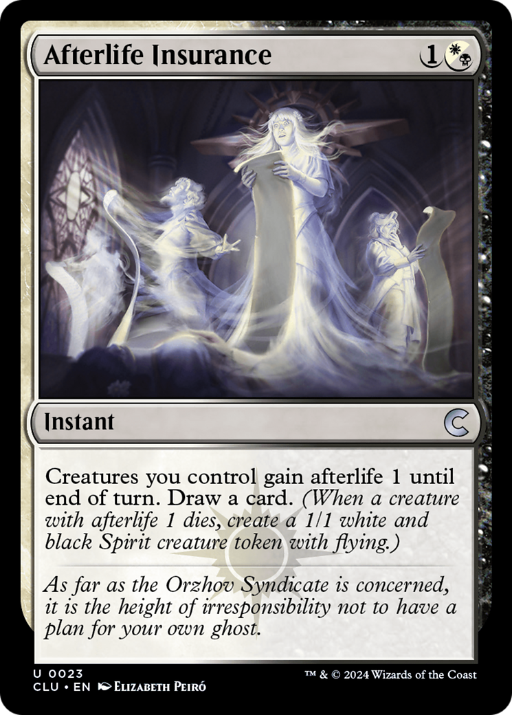 Afterlife Insurance [Ravnica: Clue Edition] - Trinity Hobby