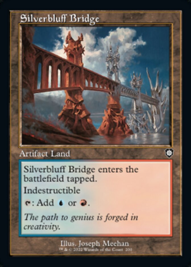 Silverbluff Bridge (Retro) [The Brothers' War Commander] - Trinity Hobby