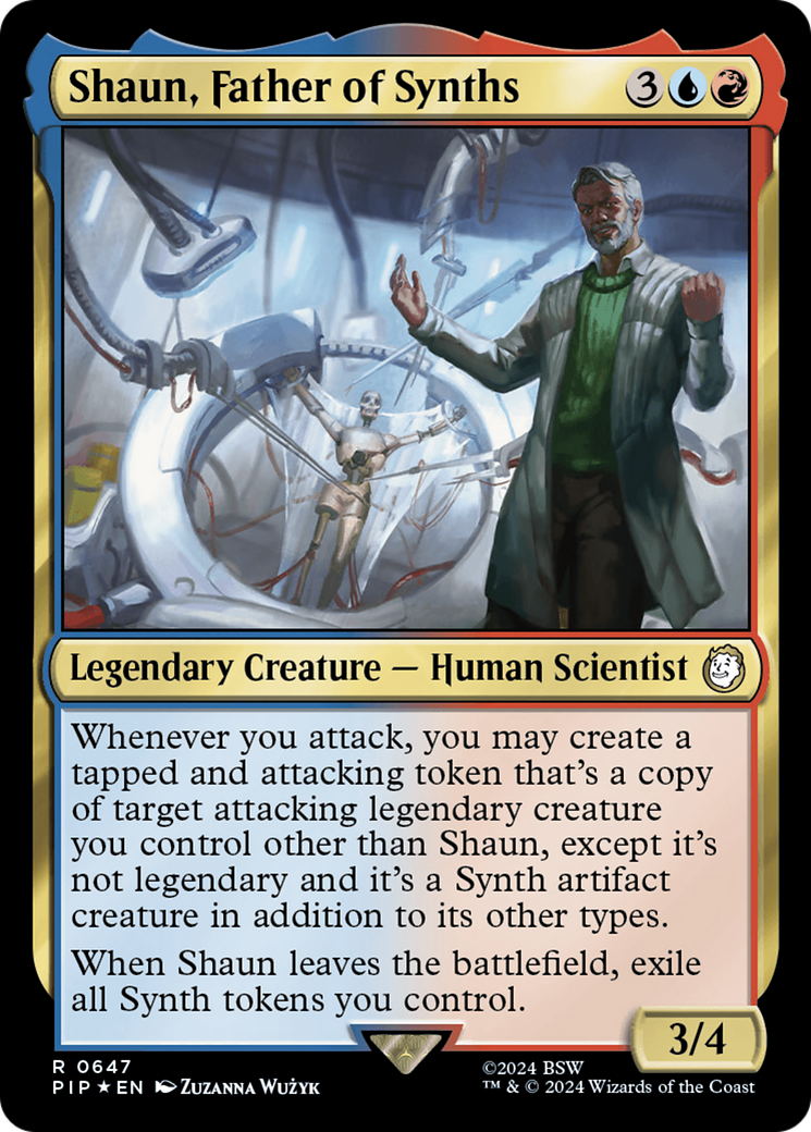 Shaun, Father of Synths (Surge Foil) [Fallout] - Trinity Hobby