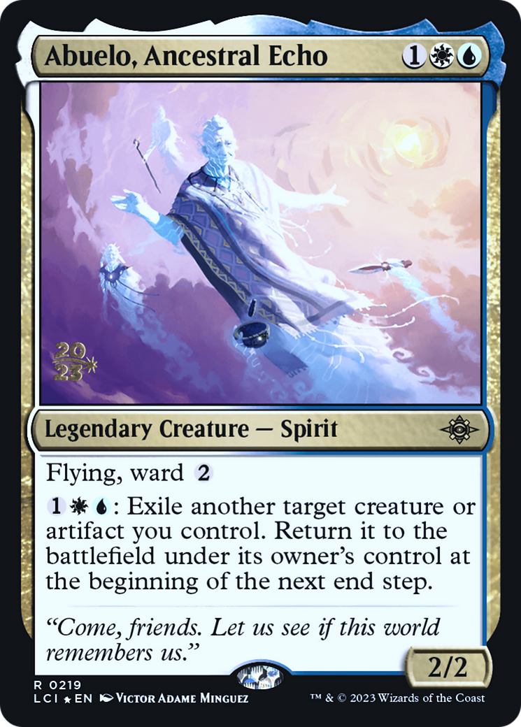 Abuelo, Ancestral Echo [The Lost Caverns of Ixalan Prerelease Cards] - Trinity Hobby