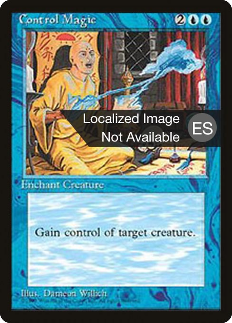Control Magic [Fourth Edition (Foreign Black Border)] - Trinity Hobby