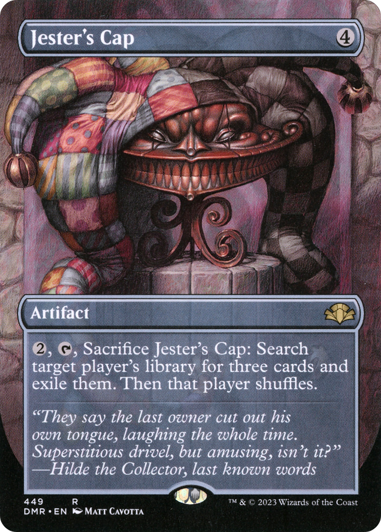 Casquette de bouffon (Art alternatif sans frontières) [Dominaria Remastered] 