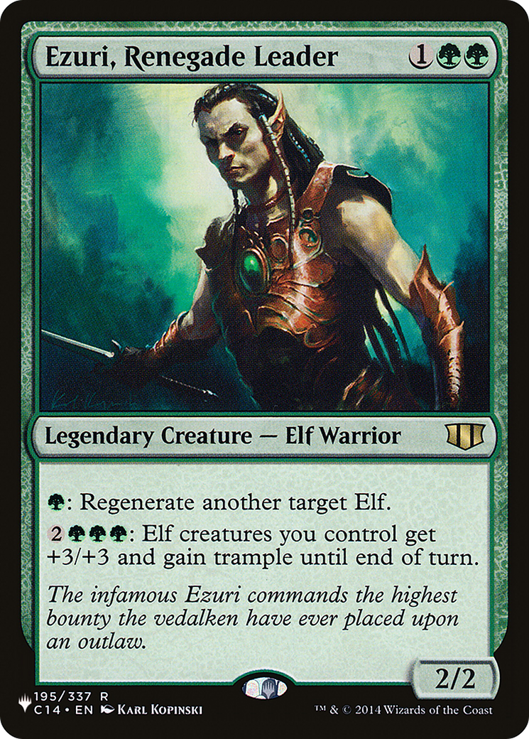 Ezuri, Renegade Leader [The List] - Trinity Hobby