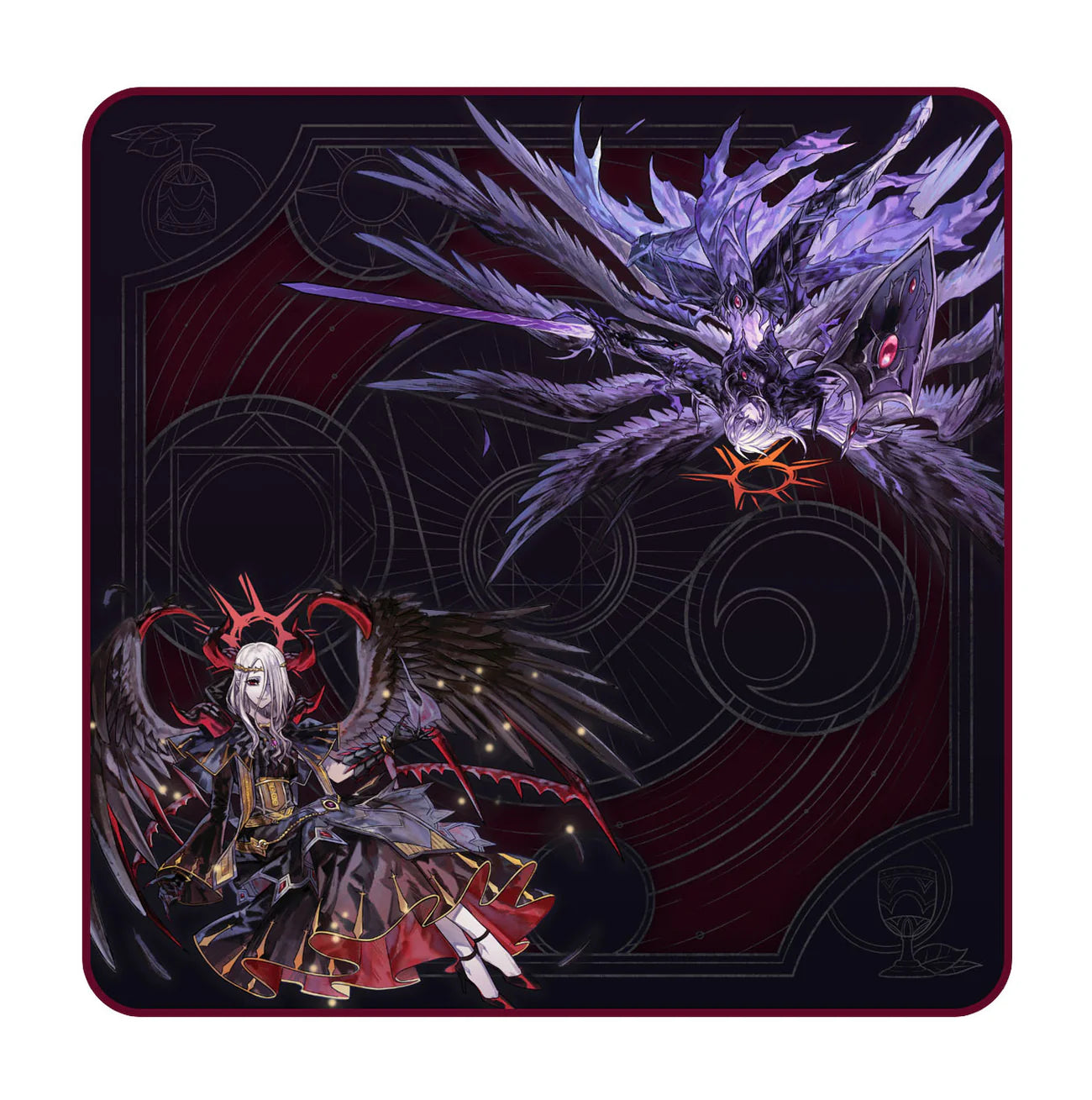 Manamoon The Fallen Sovereigns 2-Player Cloth Playmat (Limit 1 Per Person) - Trinity Hobby