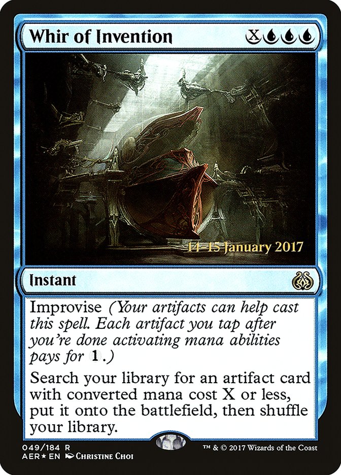Whir of Invention [Aether Revolt Prerelease Promos] - Trinity Hobby