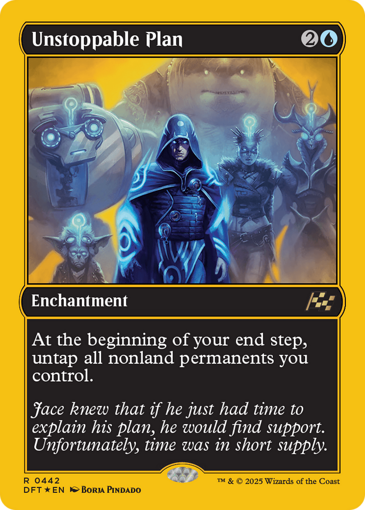 Unstoppable Plan (First-Place Foil) [Aetherdrift] - Trinity Hobby