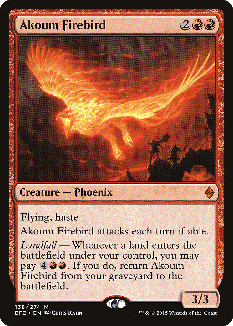 Akoum Firebird [Battle for Zendikar] - Trinity Hobby