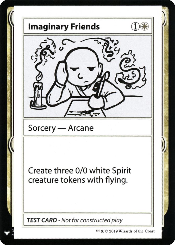 Imaginary Friends [Mystery Booster Playtest Cards] - Trinity Hobby