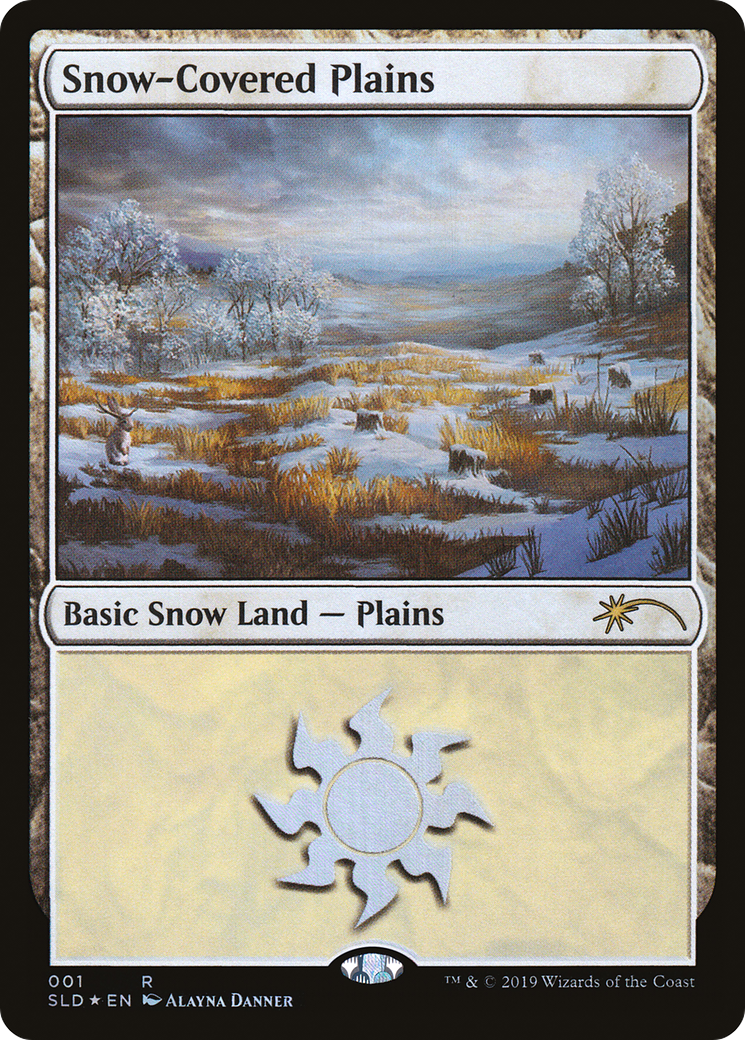 Snow-Covered Plains (001) [Secret Lair Drop Series] - Trinity Hobby