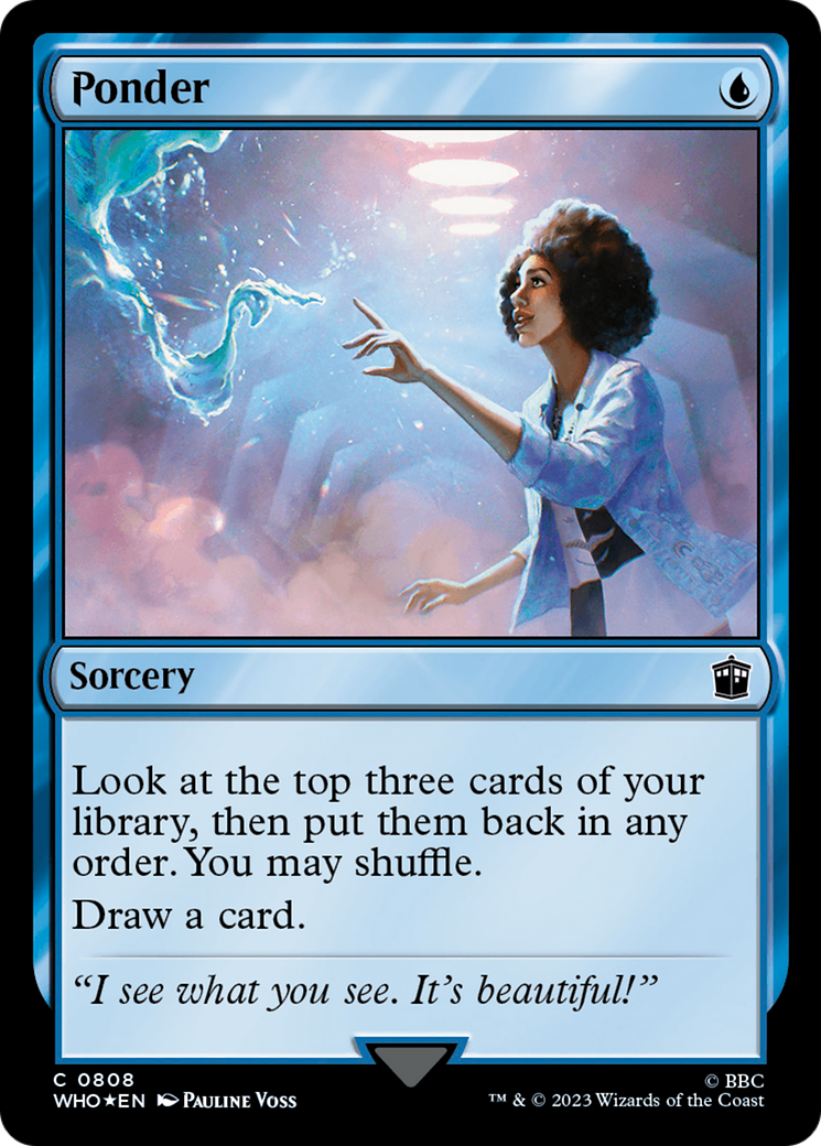Ponder (Surge Foil) [Doctor Who] - Trinity Hobby