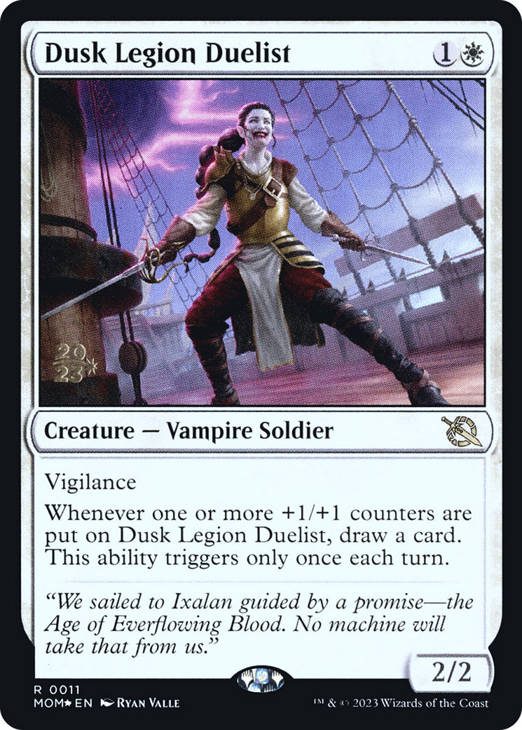 Dusk Legion Duelist [March of the Machine Prerelease Promos] - Trinity Hobby