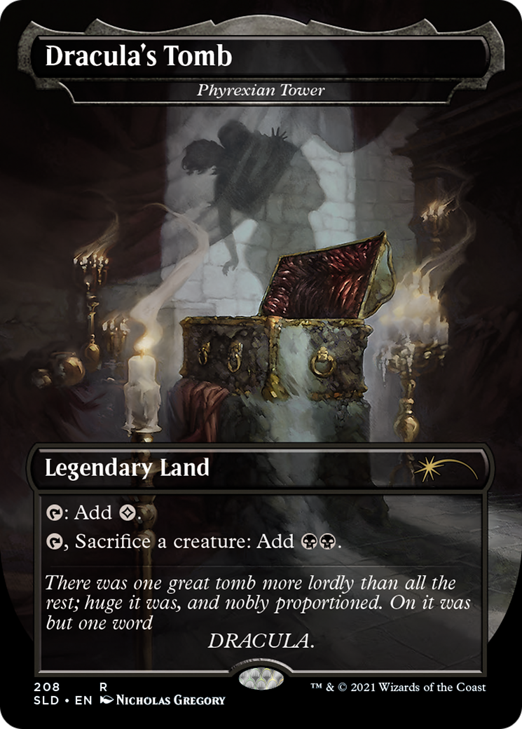 Phyrexian Tower - Dracula's Tomb [Secret Lair Drop Series] - Trinity Hobby