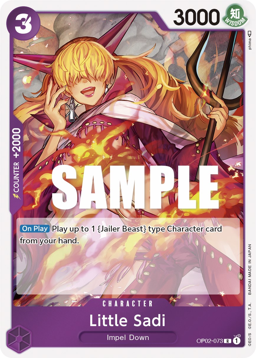 Little Sadi (OP02-073) - [Paramount War] Foil - Trinity Hobby