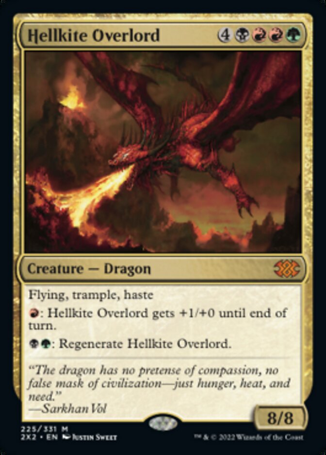 Hellkite Overlord [Double Masters 2022] - Trinity Hobby