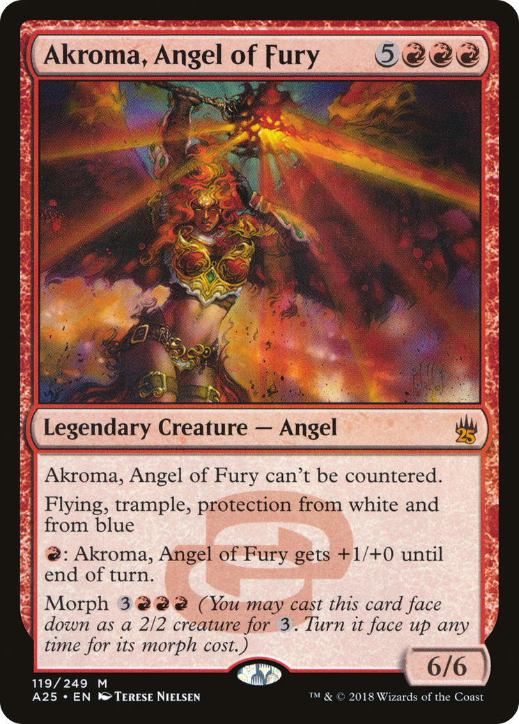 Akroma, Angel of Fury [Masters 25] - Trinity Hobby