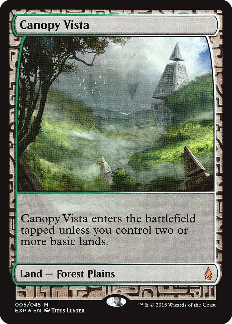 Canopy Vista [Zendikar Expeditions] - Trinity Hobby
