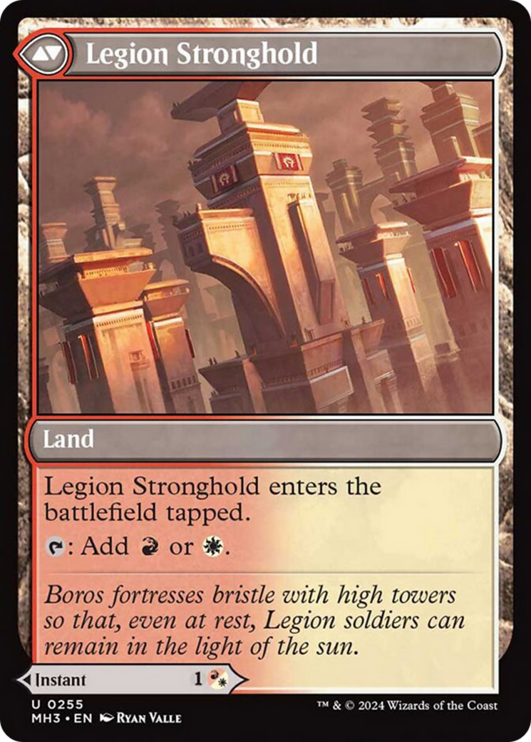 Legion Leadership // Legion Stronghold [Modern Horizons 3] - Trinity Hobby