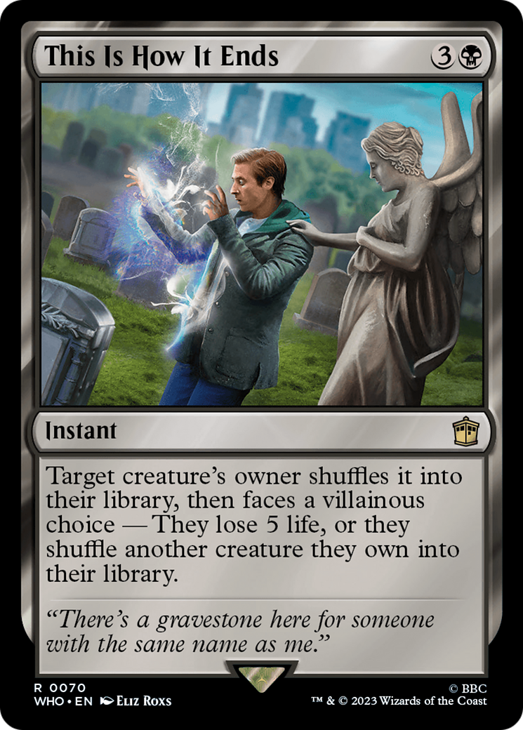 This Is How It Ends [Doctor Who] - Trinity Hobby