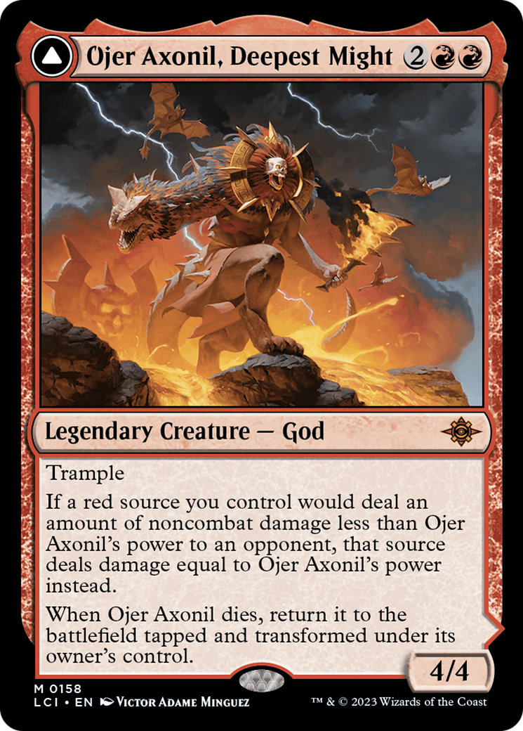 Ojer Axonil, Deepest Might // Temple of Power [The Lost Caverns of Ixalan] - Trinity Hobby