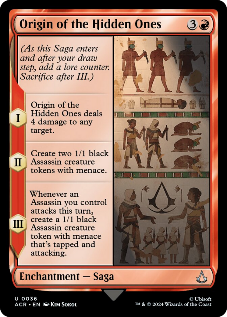 Origin of the Hidden Ones [Assassin's Creed] - Trinity Hobby