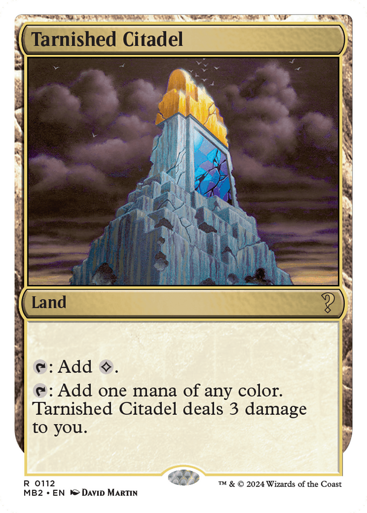 Tarnished Citadel (White Border) [Mystery Booster 2] - Trinity Hobby
