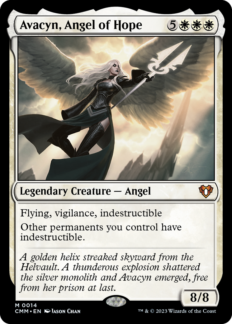 Avacyn, Angel of Hope [Commander Masters] - Trinity Hobby