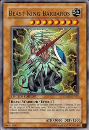 Beast King Barbaros [JUMP-EN032] Ultra Rare - Trinity Hobby