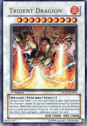 Trident Dragion [RGBT-EN043] Ultra Rare - Trinity Hobby