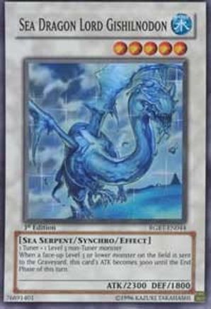 Sea Dragon Lord Gishilnodon [RGBT-EN044] Super Rare - Trinity Hobby