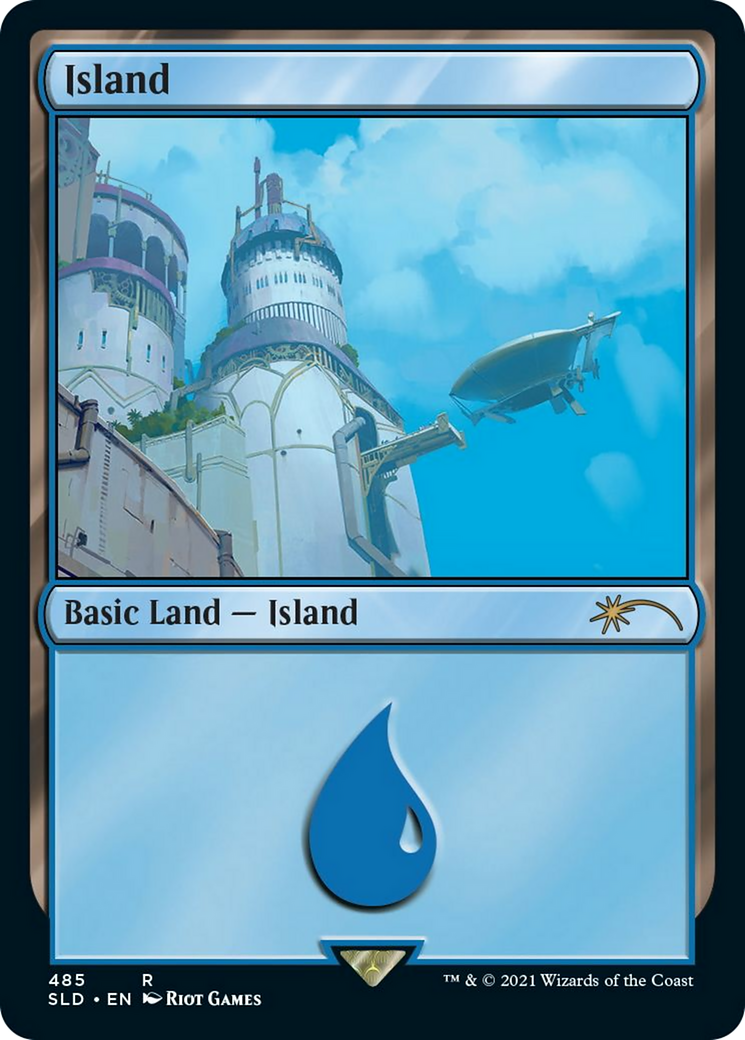 Island (485) [Secret Lair Drop Series] - Trinity Hobby