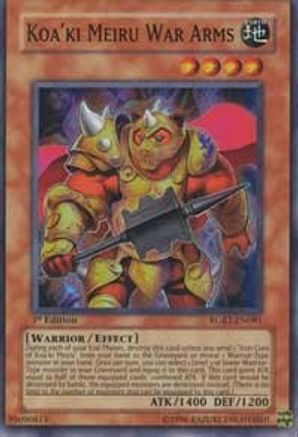 Koa'ki Meiru War Arms [RGBT-EN081] Super Rare - Trinity Hobby
