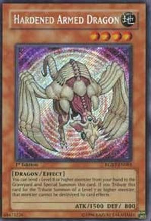 Hardened Armed Dragon [RGBT-EN083] Secret Rare - Trinity Hobby