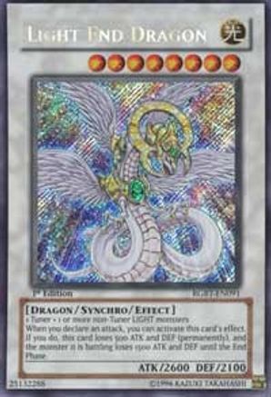 Light End Dragon [RGBT-EN091] Secret Rare - Trinity Hobby