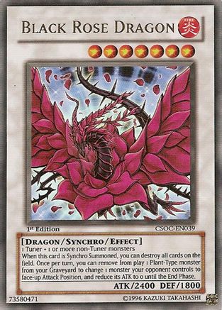Black Rose Dragon [CSOC-EN039] Ultra Rare - Trinity Hobby