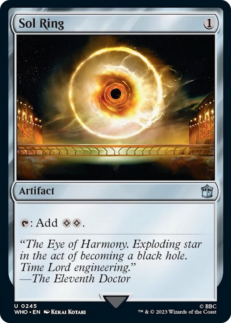 Sol Ring [Doctor Who] - Trinity Hobby