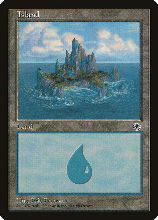 Island (Circular Bay in Center / No Waterfall) [Portal] - Trinity Hobby