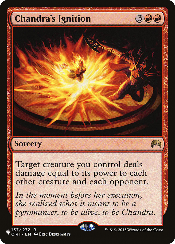 Chandra's Ignition [Secret Lair: Heads I Win, Tails You Lose] - Trinity Hobby