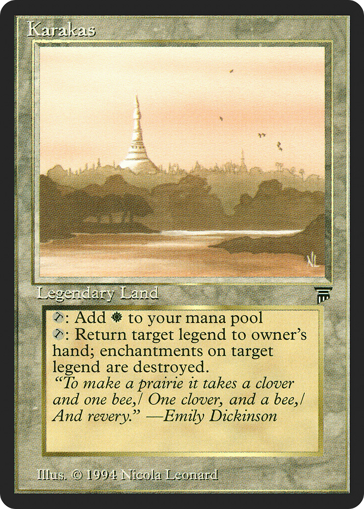 Karakas [Légendes] 