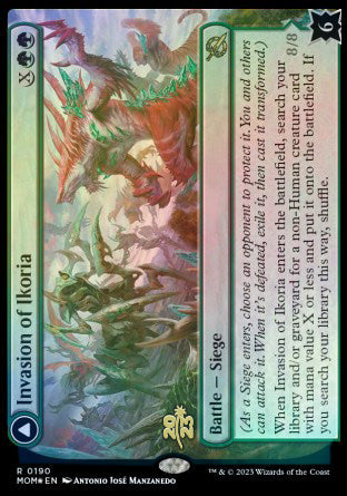 Invasion of Ikoria // Zilortha, Apex of Ikoria [March of the Machine Prerelease Promos] - Trinity Hobby