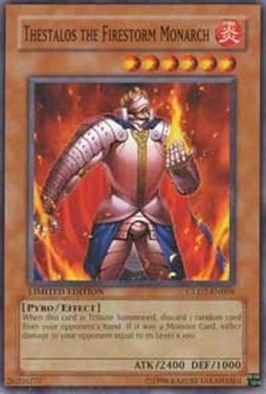 Thestalos the Firestorm Monarch [GLD2-EN008] Common - Trinity Hobby