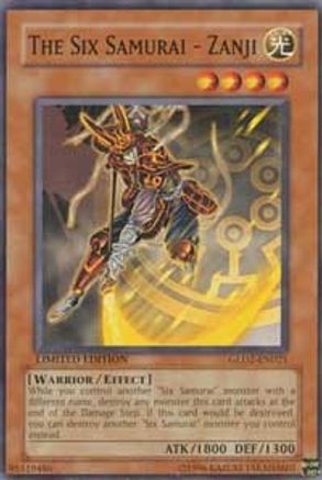 The Six Samurai - Zanji [GLD2-EN021] Common - Trinity Hobby