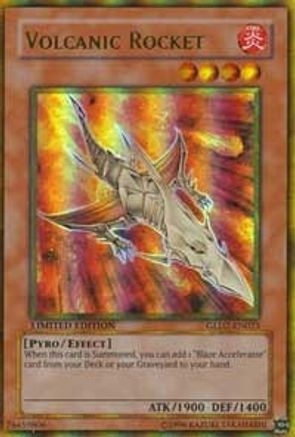 Volcanic Rocket [GLD2-EN023] Ultra Rare - Trinity Hobby