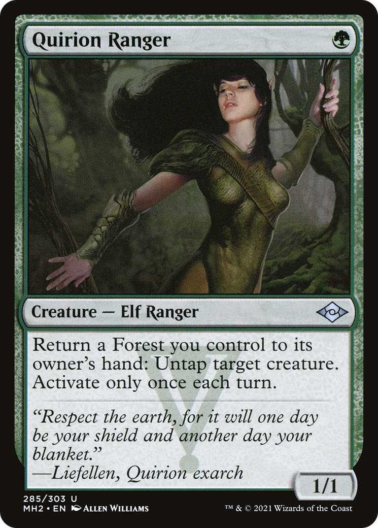 Quirion Ranger [Etched Foil]  (MH2-285) - [Modern Horizons 2] - Trinity Hobby