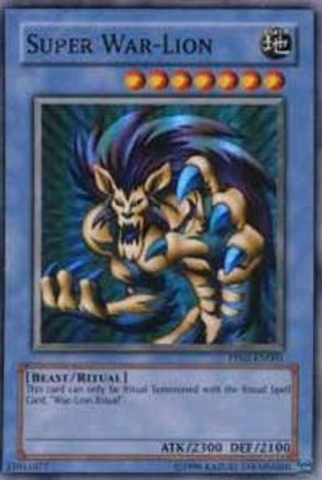 Super War-Lion [PP02-EN001] Super Rare - Trinity Hobby