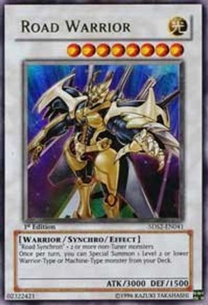 Road Warrior [5DS2-EN041] Ultra Rare - Trinity Hobby