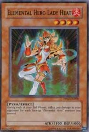 Elemental Hero Lady Heat [PP02-EN008] Super Rare - Trinity Hobby